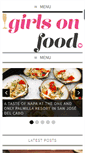 Mobile Screenshot of girlsonfood.net